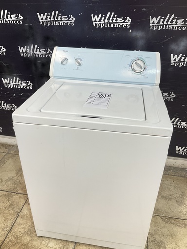 [101351] Whirlpool Used Washer Top-load 27inches (White) 