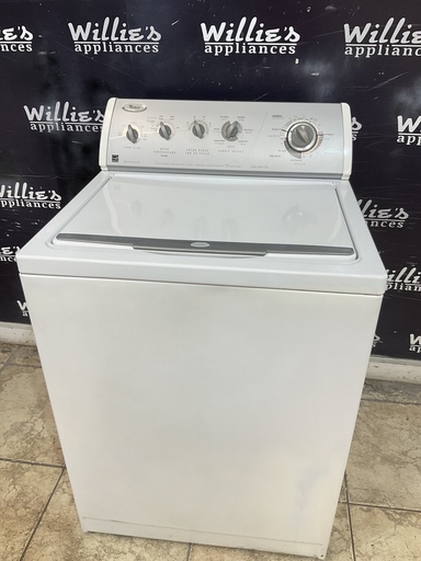[101363] Whirlpool Used Washer Top-load 27inches (White) 
