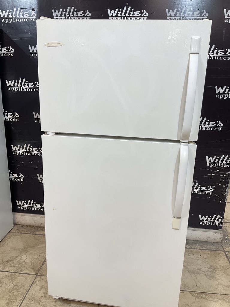 Frigidaire Used Refrigerator Top and Bottom 28 1/2” x 60 1/2” (White) 