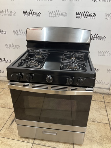 [101457] Ge Used Gas Propane Stove 30inches (Stainless Steel) 