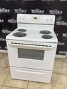 Frigidaire Used Electric Stove 220volts (40/50 AMP) 30inches {no cord} (White) 