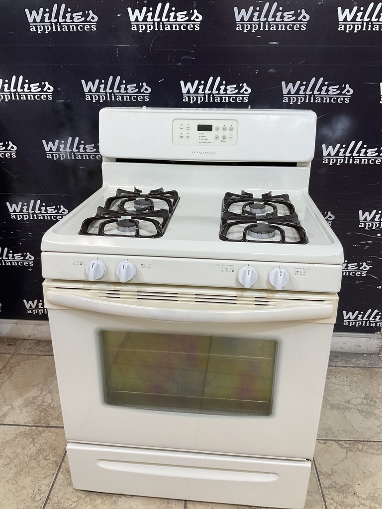 Frigidaire Used Natural Gas Stove 30inches (Bisque) 