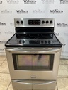 Frigidaire Used Electric Stove 220volts (40/50 AMP) 30inches {4 prong} (Stainless steel) 