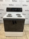 Whirlpool Used Electric Stove 220volts (40/50 AMP) 30inches {3 prong} (White/Black) 