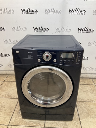 [101515] Lg Used Electric Dryer 220volts (30 AMP) 27inches {3 prong} (Blue) 