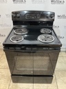 Ge Used Electric Stove 220volts (40/50 AMP) 30inches {3 prong} (Black) 