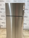 Ge Used Refrigerator Top and Bottom 28x64 (Stainless Steel) 