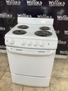 Hotpoint Used Electric Stove 220 volts (40/50 AMP) 24inches {no cord} (White) 