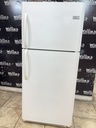 Frigidaire Used Refrigerator Top and Bottom 30x68 1/2” (White) 