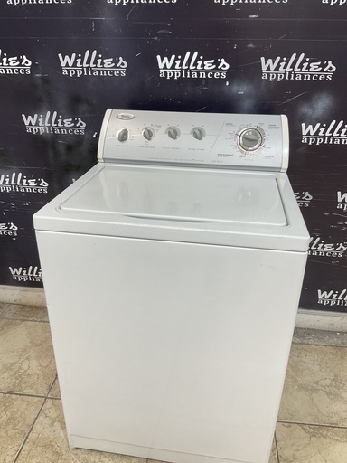 [101623] Whirlpool Used Washer Top-load 27inches (White) 