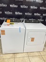Whirlpool New Open Box Electric Set Washer/Dryer 220volts (30 AMP) 27/29inches {no cord} (White) 