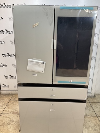 [101713] Samsung New Open Box Refrigerator French Door Family Hub+ 36x70 (Ivory) 