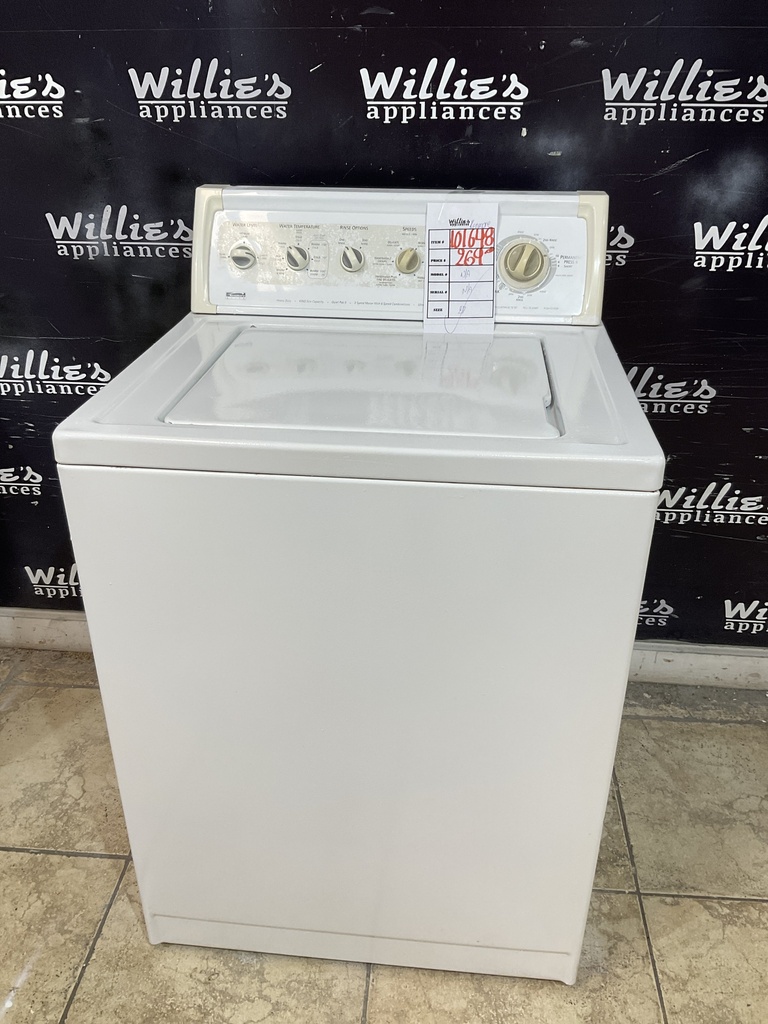Kenmore Used Washer Top-load 27inches (White) 