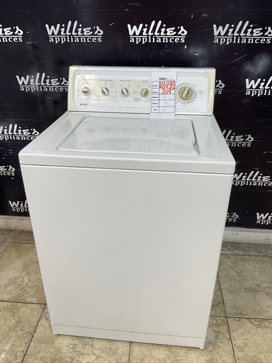 [101648] Kenmore Used Washer Top-load 27inches (White) 