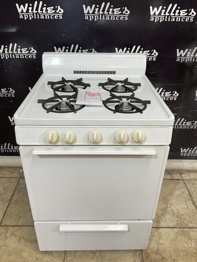 [101769] Premier Used Natural Gas Stove 24inches (White) 