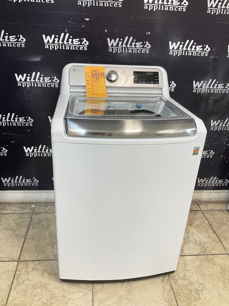 Lg New Open Box Washer Top-load 27inches (White) 