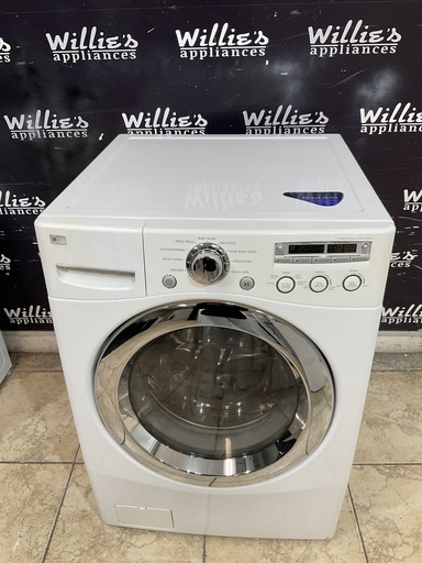 [101816] Lg Used Washer Front-load 27inches (White) 