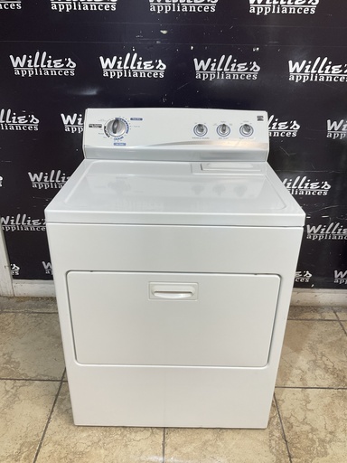 [101863] Kenmore Used Electric Dryer 220volts (30 AMP) 29inches {3 prong} (White) 