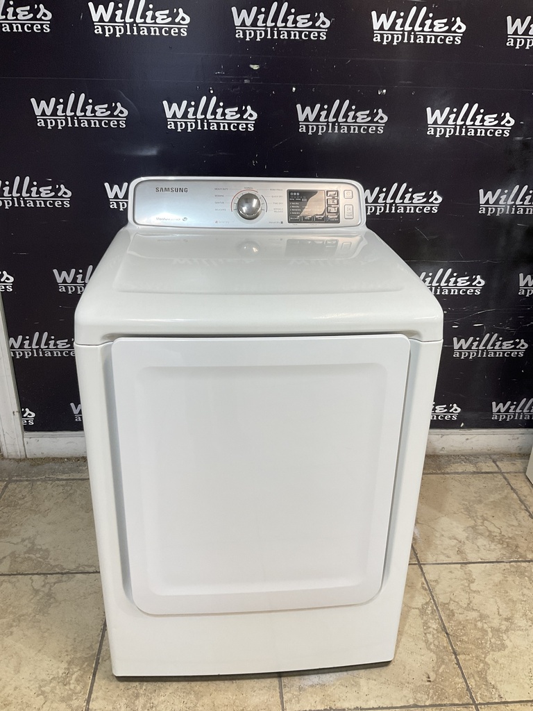 Samsung Used Electric Dryer 220volts (30 AMP) 27inches {3 prong} (White) 