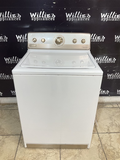 [101872] Maytag Used Washer Top-load 27inches (White) 
