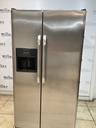 Frigidaire Used Refrigerator Side by Side 36 1/2” x 69 1/2” (Stainless Steel)