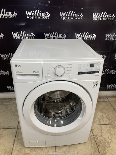[101920] Lg Used Washer Front-load 27inches (White) 