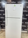 Ge Used Refrigerator Top and Bottom 30x67 (White) 