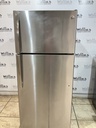 Ge Used Refrigerator Top and Bottom 28x64 (Stainless Steel) 