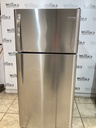 Frigidaire Used Refrigerator Top and Bottom 30x66 (Stainless Steel) 