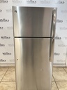 Ge Used Refrigerator Top and Bottom 28x64 (Stainless Steel) 