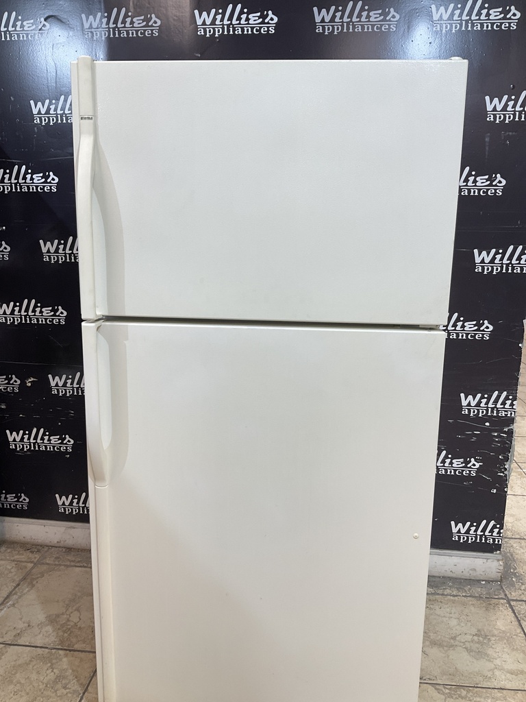 Kenmore Used Refrigerator Top and Bottom 33x65 1/2” (Bisque) 