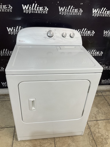 [102052] Whirlpool Used Electric Dryer 220volts (30 AMP) 29inches {3 prong} (White) 
