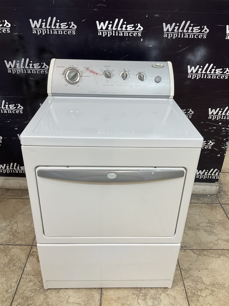 Whirlpool Used Gas Propane Dryer 27inches (White) 