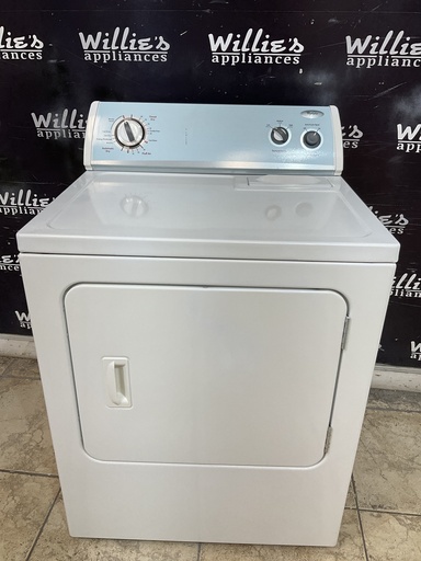 [102057] Whirlpool Used Electric Dryer 220volts (30 AMP) 29inches {3 prong} (White) 