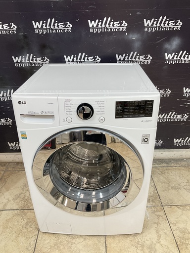 [102060] Lg Used Washer Front-load 27inches (White) 