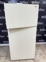 Hotpoint Used Refrigerator Top and Bottom 28x61 (Bisque) 