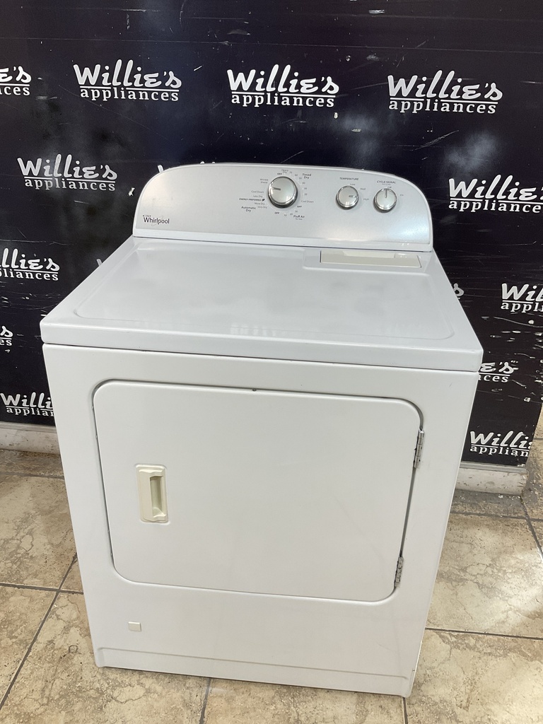 Whirlpool Used Electric Dryer 220volts (30 AMP) 29inches {4 prong} (White) 