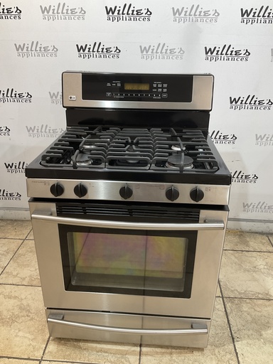 [102130] Lg Used Natural Gas Stove 30inches (Stainless Steel) 