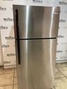 Frigidaire Used Refrigerator Top and Bottom 28 1/2” x 64 1/2” (Stainless Steel) 
