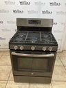 Ge Used Natural Gas Stove 30inches (Black Stainless)