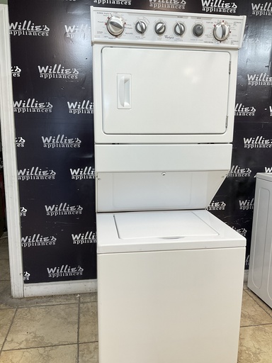 [102152] Whirlpool Use Electric Unit Stackable 220volts (30 AMP) 27x72 1/2” {3 prong} (White) 