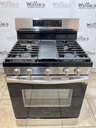 Samsung Used Natural Gas Stove 30inches (Stainless Steel) 