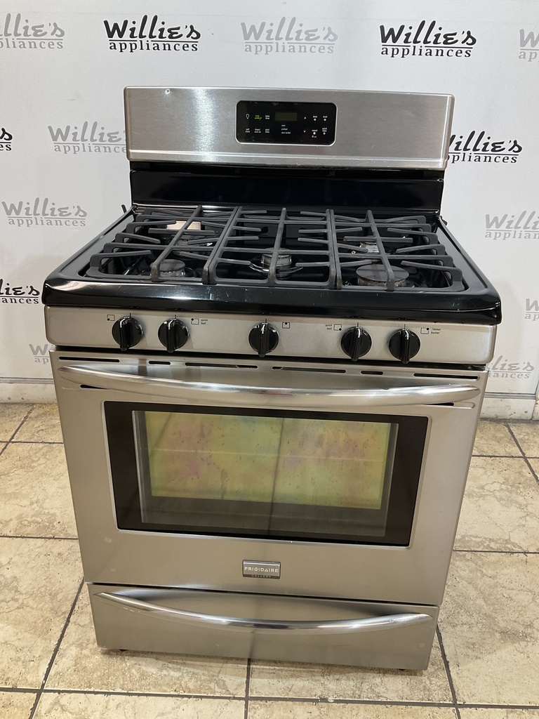 Frigidaire Used Natural Gas Stove 30inches (Stainless Steel) 