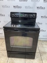 Ge Used Electric Stove 220volts (40/50 AMP) 30inches {no cord} (Black) 