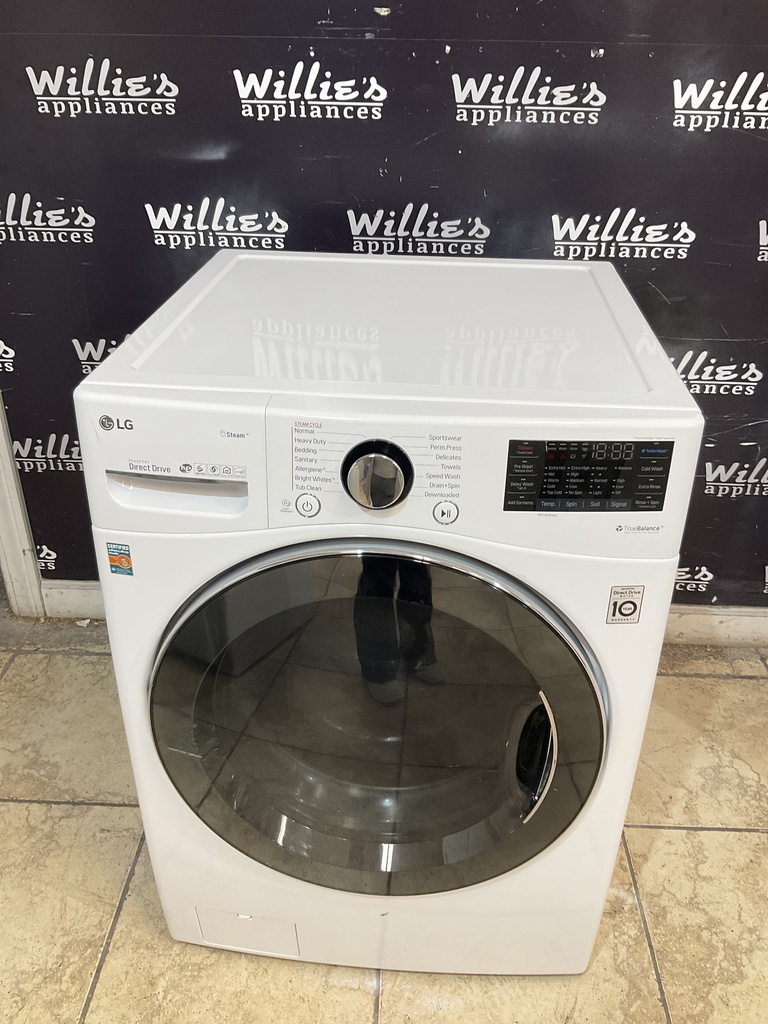 Lg Used Washer Front-load 27inches (White) 