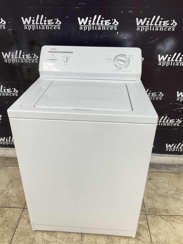 Kenmore Used Washer top-load 27inches (White) 