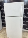 Frigidaire Used Refrigerator Top and Bottom 30x65 1/2” (White) 