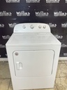 Whirlpool Used Electric Dryer 220volts (30 AMP) 29inches {3 prong} (White) 