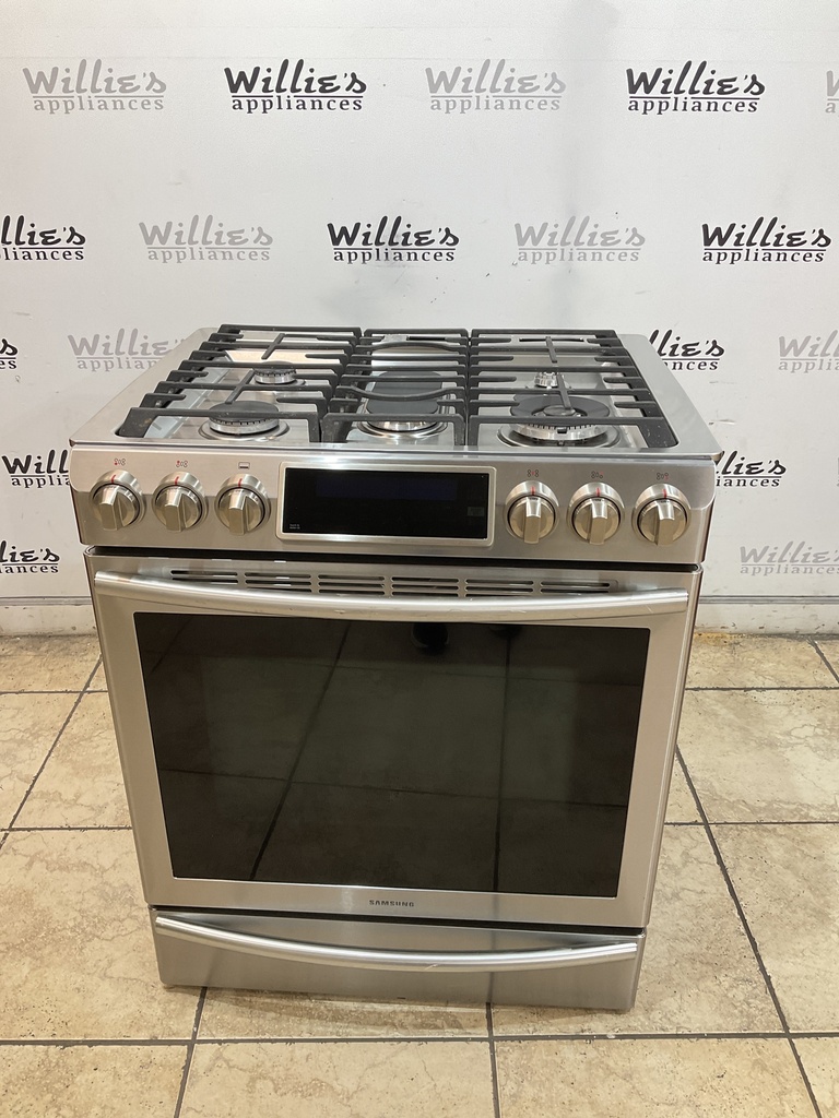 Samsung Used Natural Gas Stove 30inches (Stainless Steel) 