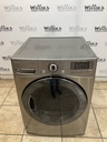 Lg Used Electric Dryer 220volts (30 AMP) 27inches {no cord} (Grey) 